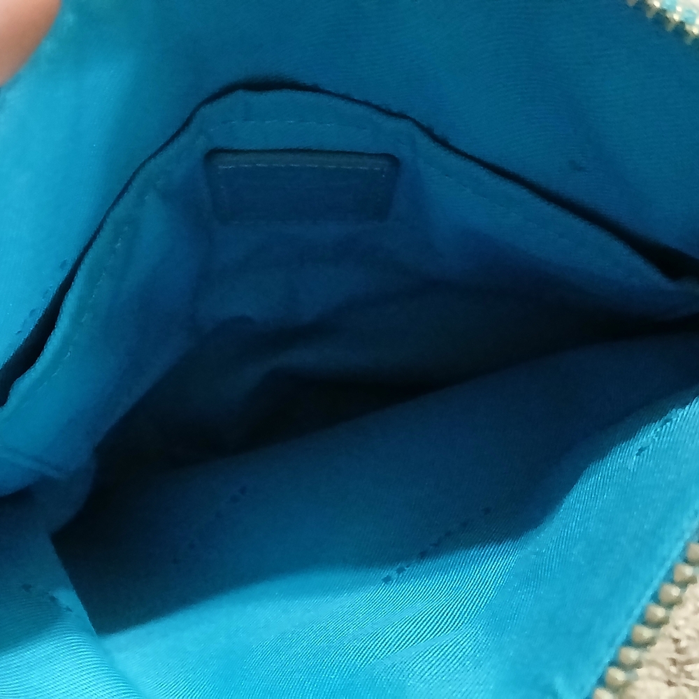 Coach Vibrant Blue Crossbody Bag and Wallet - Picture 10 of 16